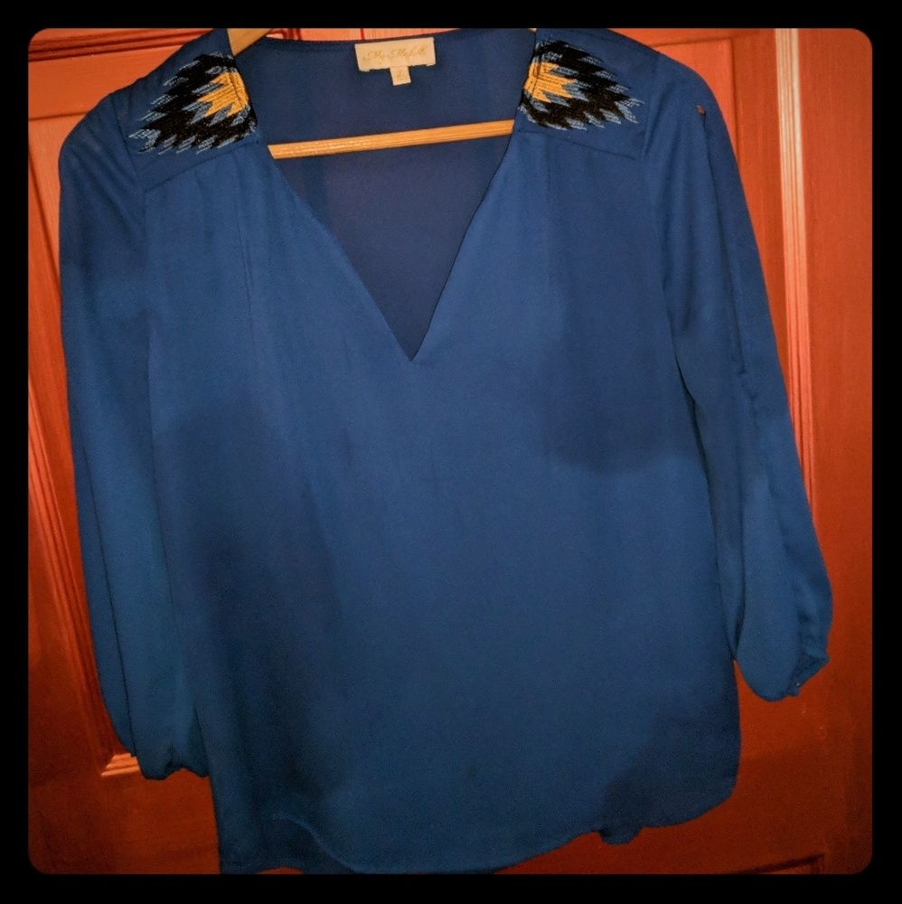 Silky blouse